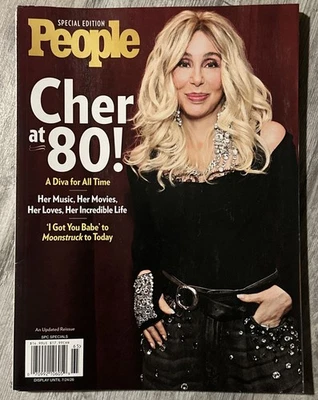 CHER At 80 People Magazine SPECIAL EDITION A Diva For All Time MOONSTRUCK 2026 - Image 1 of 2