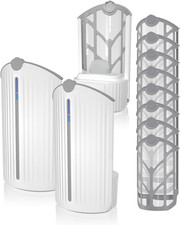 Zevo Flying Insect Trap Starter Kit  2 Devices  6 Cartridges