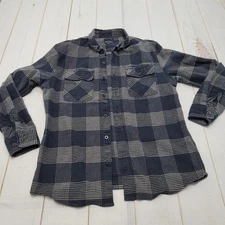 Brixton standard fit Bowery long sleeve button down plaid shirt 