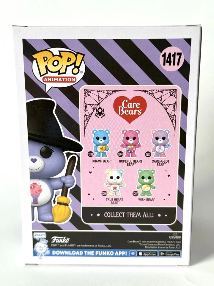 Funko POP! Animación: Care Bears - Share Bear (Witch) #1417 - New York Comic Con Foto 3 de 4