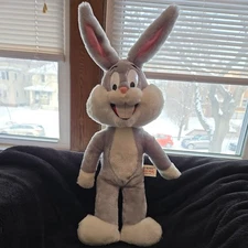 RARE Vintage 1971 Warner Bros Mighty Star 20 inch Bendable Plush Bugs Bunny 
