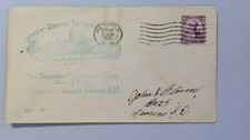 1932 Daniel Webster First Day Cover FDC - Hanover NH Dartmouth College - Sc# 725