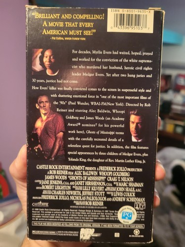 Ghost Of Mississippi VHS (1996) - Picture 2 of 5