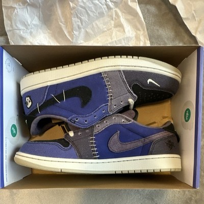 Jordan Zion Williamson Air Jordan 1 Low OG Voodoo Alternate Purple Green IH2309 