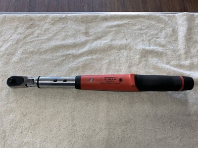 Snap-on TECH2FR100 3/8'' Drive Techwrench Flex-Head Torque Wrench 5-100ft Lbs