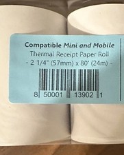 (10) Rolls (2-1/4" x 80’) THERMAL PAPER ROLLS