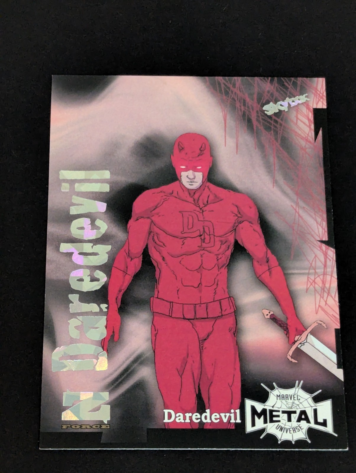 DAREDEVIL 2022 Skybox Marvel Metal Spider-Man #9 Z-Force Amazing Rave 41/62