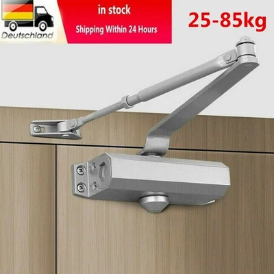 NULLNET Automatischer Einstellbarer Hydraulischer Türschließer Torschließer 25-85 Kg DHL
