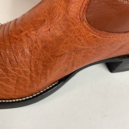 Nocona Smooth Ostrich Cowboy Boots | USA Made | Exotic | Men’s 10.5 C - Picture 19 of 23