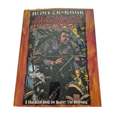 White Wolf Hunter Book The Reckoning Avenger Character Book WW8103 New