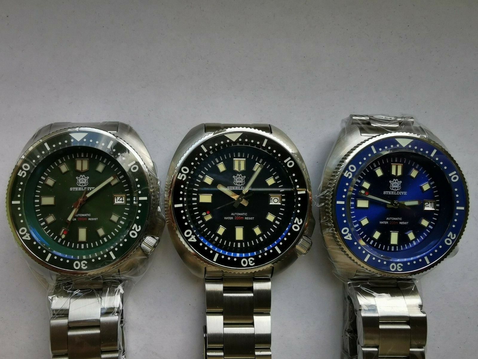 Steeldive SD1970 | Automatik Uhrwerk | elegante sportl I Herren Uhr I