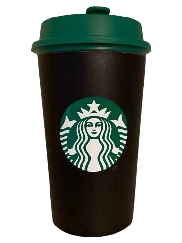 STARBUCKS Tazza da caffè riciclata nera, 354 ml (i2L)