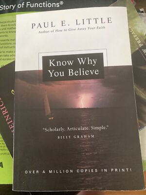 Know Why You Believe by Paul E. Little Christian Theology PB Nonfiction