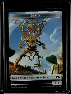 Servo 33 / Moonfolk 12 - Token - Foil - MH3 - MTG Magic The Gathering | eBay