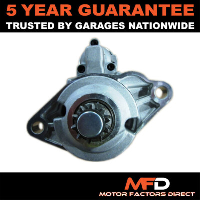 MFD Starter Motor Fits Audi A3 TT VW Golf Scirocco Seat Leon 1.8 2.0 1.9 TDi 1.4