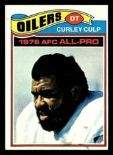 Curley Culp 1977 Topps Card #280 Houston Oilers