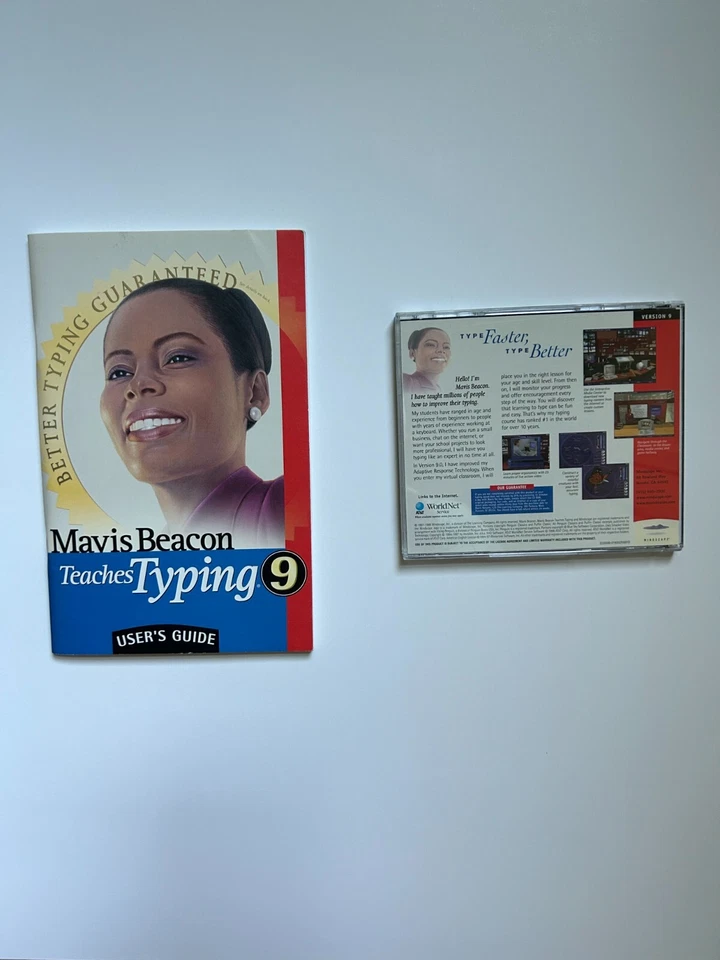 Mavis Beacon Teaches Typing Version 9 CD ROM with Users Guide - Image 2 of 2
