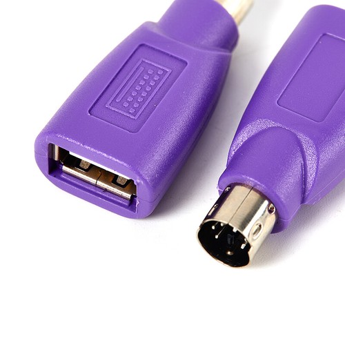 1PC USB weiblich für PS2 PS/2 Stecker Adapter Konverter Tastatur Maus Mäuse JL - Photo 6/9