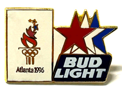 Budweiser Bud Light Olympiade Atlanta 1996 Pin (H22)
