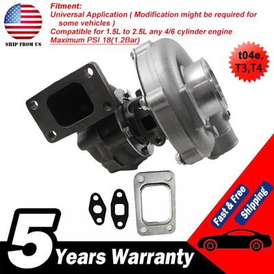 T04E T3/T4 .57 A/R 48.1 TRIM TURBO COMPRESSOR 400+HP BOOST STAGE III Charger NEW