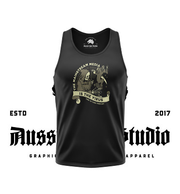 The MSM Is The Virus - Men's Tank Top