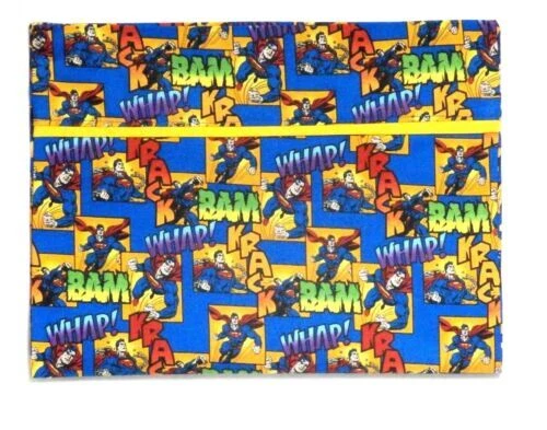 Handmade Cotton Superheroes Nursery Bedding