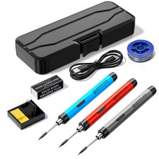 Portable Cordless USB Soldering Iron Kit Type-C Rechargeable Soldering Iron Tool