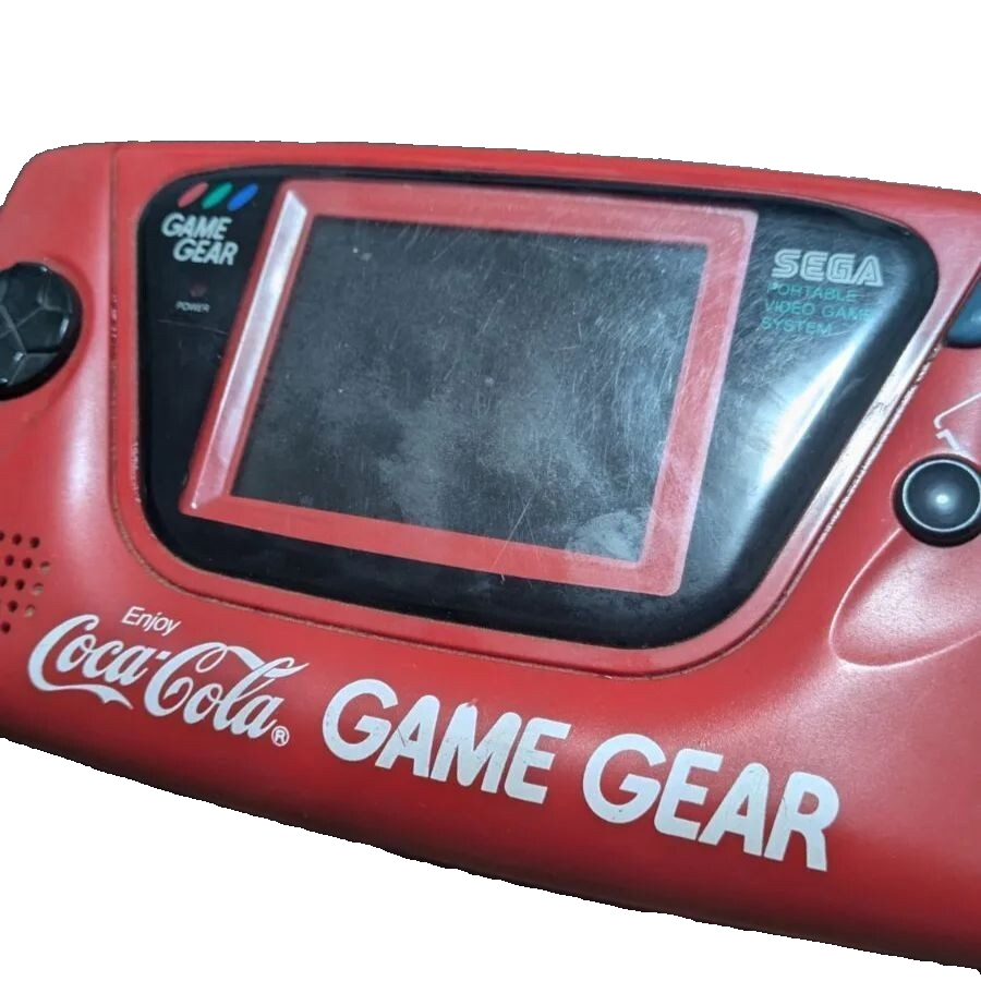 本体のみ　Coca-Cola GAME GEAR 赤　ジャンク SEGA Game Gear Coca Cola Console junk for parts No tested It has