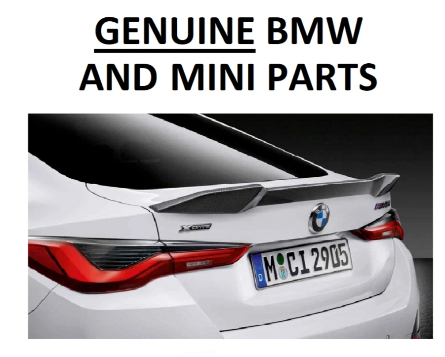 Original BMW G26,i4,M Performance Heckspoiler 51195A36997. Carbon 