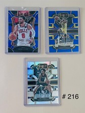 Lot Of 3 Cards 23-24 Panini Select Prizm Z. Lavine, J. Clarkson, D. Lively II RC