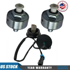 Pair Knock Sensor with Harness Kit For Chevy GMC Sierra Silverado 1500 Hummer