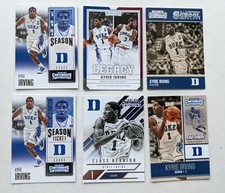 Kyrie Irving Duke Blue Devils Panini Contenders (6) Card Lot 