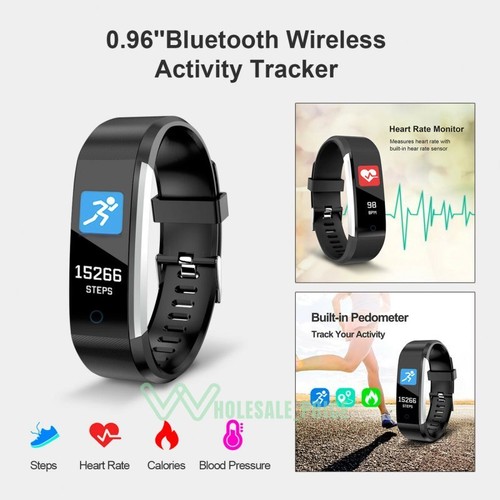 Montre de sport intelligente en silicone pour homme et femme, bracelet électronique - Photo 3 sur 39