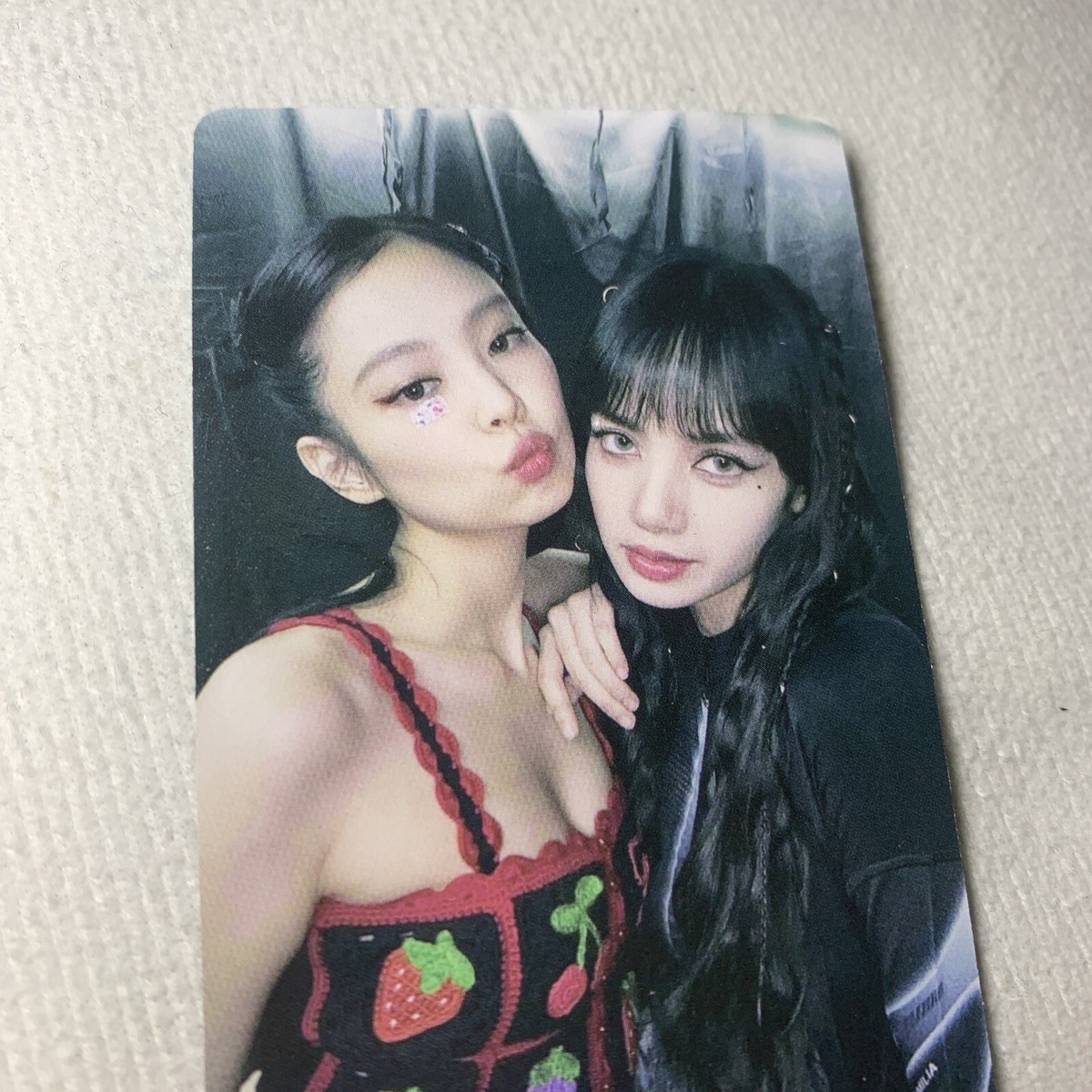 LISA JENNIE BLACKPINK Born Pink World T Edition Celeb K-pop Photo