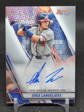 2019 Bowman's Best Best of '19 Autographs Refractors #B19SL Shea Langeliers