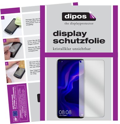 6x Schutzfolie für Huawei Nova 4 klar Displayschutzfolie Folie Display Schutz