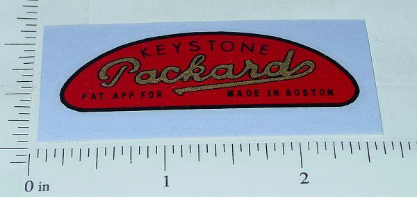 Keystone Packard Trucks Grill/Radiator Sticker KY-006