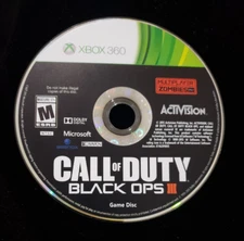 Call of Duty: Black Ops III (Xbox 360, 2015) Game Disc Only No Manual/Box TESTED