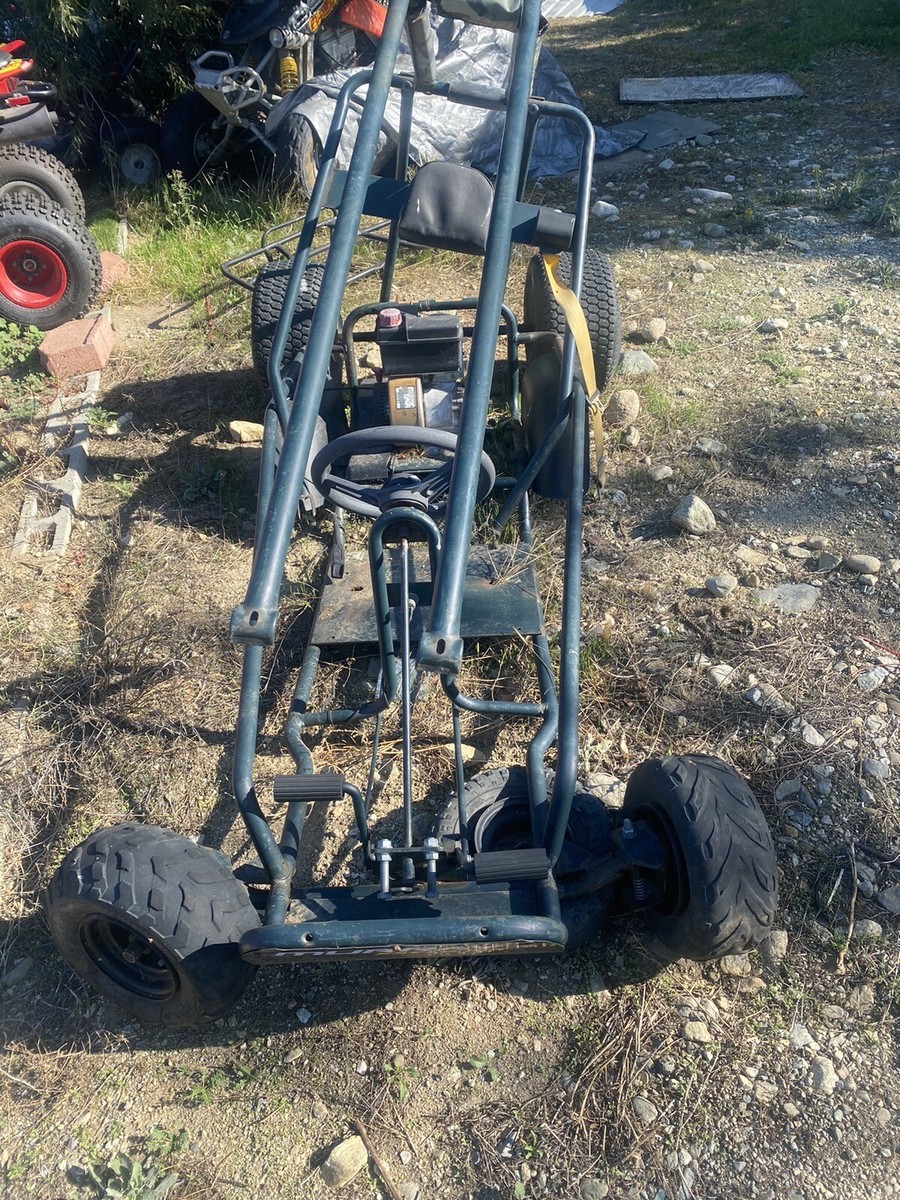 Go-Kart For Sale: Blue, 5HP, One Seater, We Roll Cage