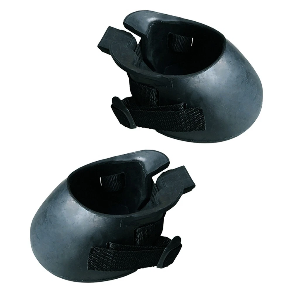 2pcs Rubber Horse Hoof Boots Non Slip Horse Hoof Protection Shoes