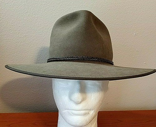 Fur Felt Cattleman Outback Brown Hat 