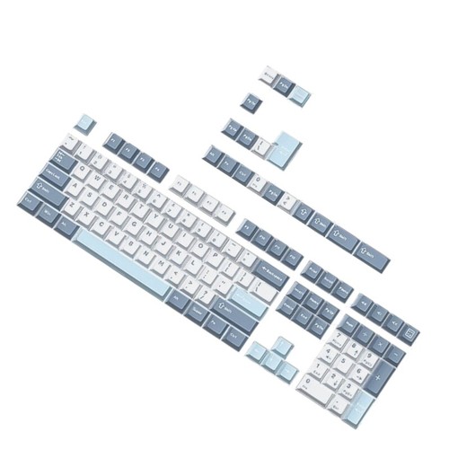 126Keys PBT Keycaps Set Double Shot Macaron for Mechanical Keyboards - Picture 5 of 11