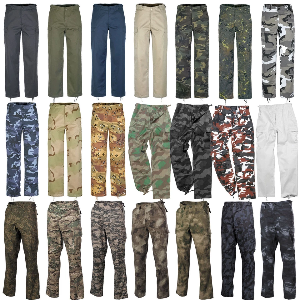 NEU: US Ranger Cargo Hose viele Farben XS-7XL BDU Feldhose Tarnhose Einsatzhose - Bild 1 von 1