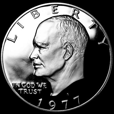 1977 S Eisenhower MInt Proof Dollar ~ U S Coin from Original Proof