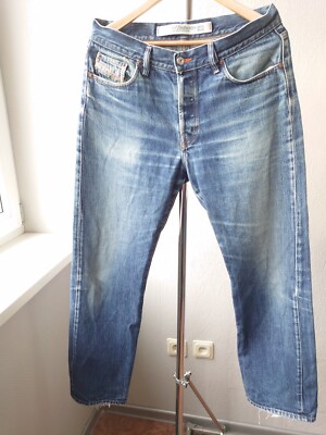 Diesel Industrial Kulter Basic Jeans Made in Italy Blue Denim Size W34 L 32