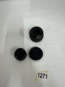 Carl Zeiss jena Tessar F2.8 m42 screw mount 50mm prime lens #1271