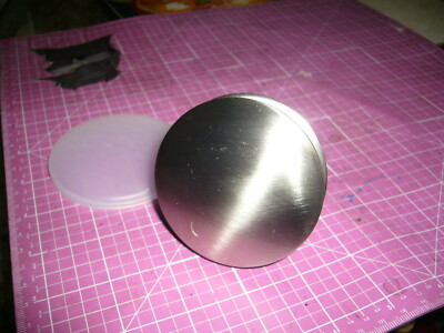 High End Bath Pop Up Style Drain Plug, Brushed Stainless, Eu & Amer Threads, NEW