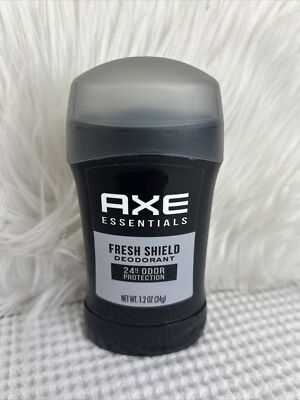     AXE ESSENTIALS FRESH SHIELD 24H ODOR FREE MENS SOLID STICK DEODORANT 1.2oz