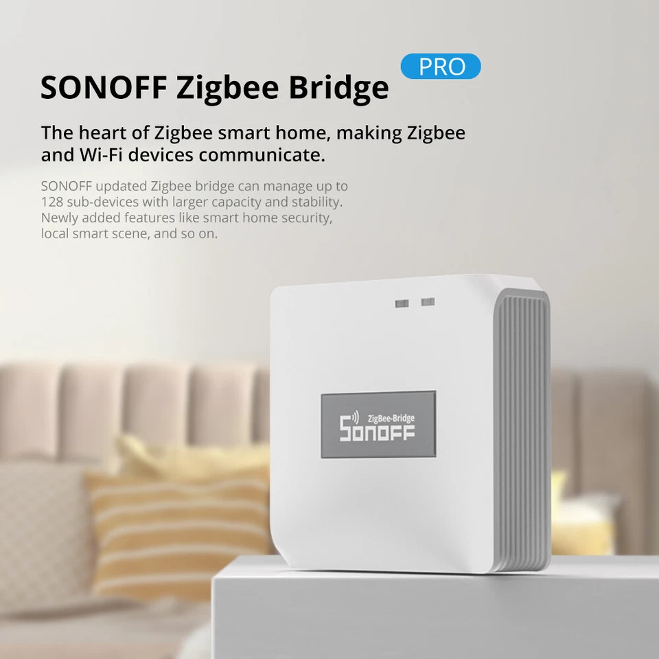 Sonoff ZigBee Bridge Pro WiFi Smart Gateway Hub Smart Home-Brücke APP Steuerung - Bild 2 von 4