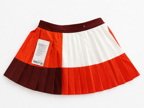 Lululemon Court Champ Pleated HR Tennis Skirt Size 8 NWT